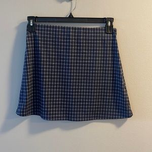 Urban Outfitters blue mini skirt